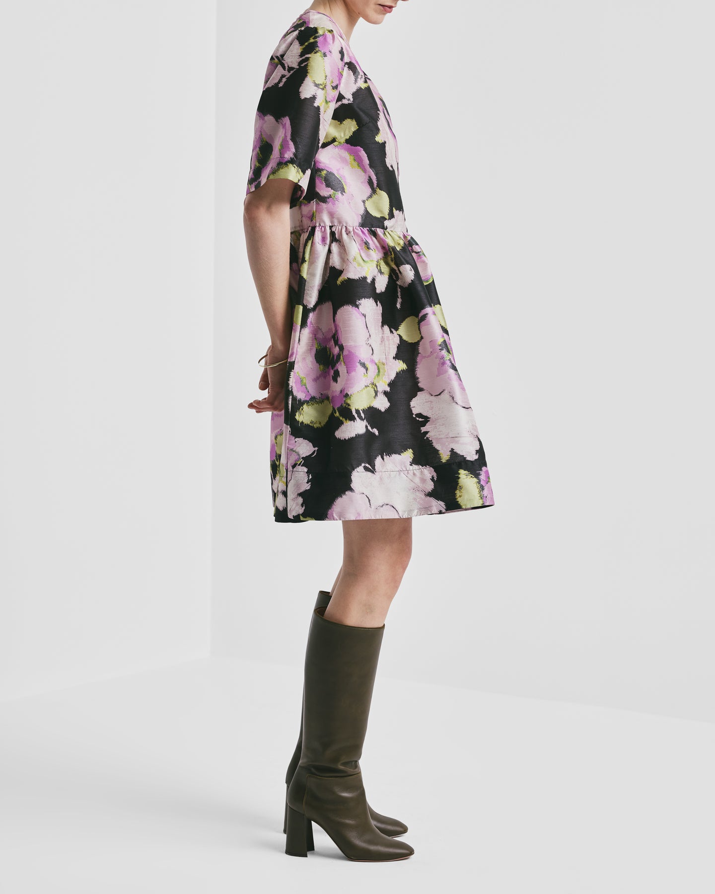Taffeta Shift Dress - Grace