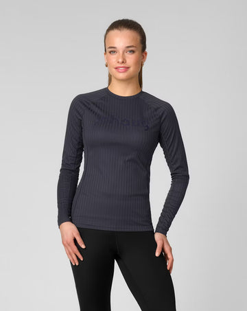 Rib Tech Long Sleeve - Dark Blue