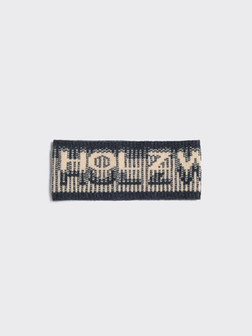 Ski Jacquard Headband - Dk. Grey