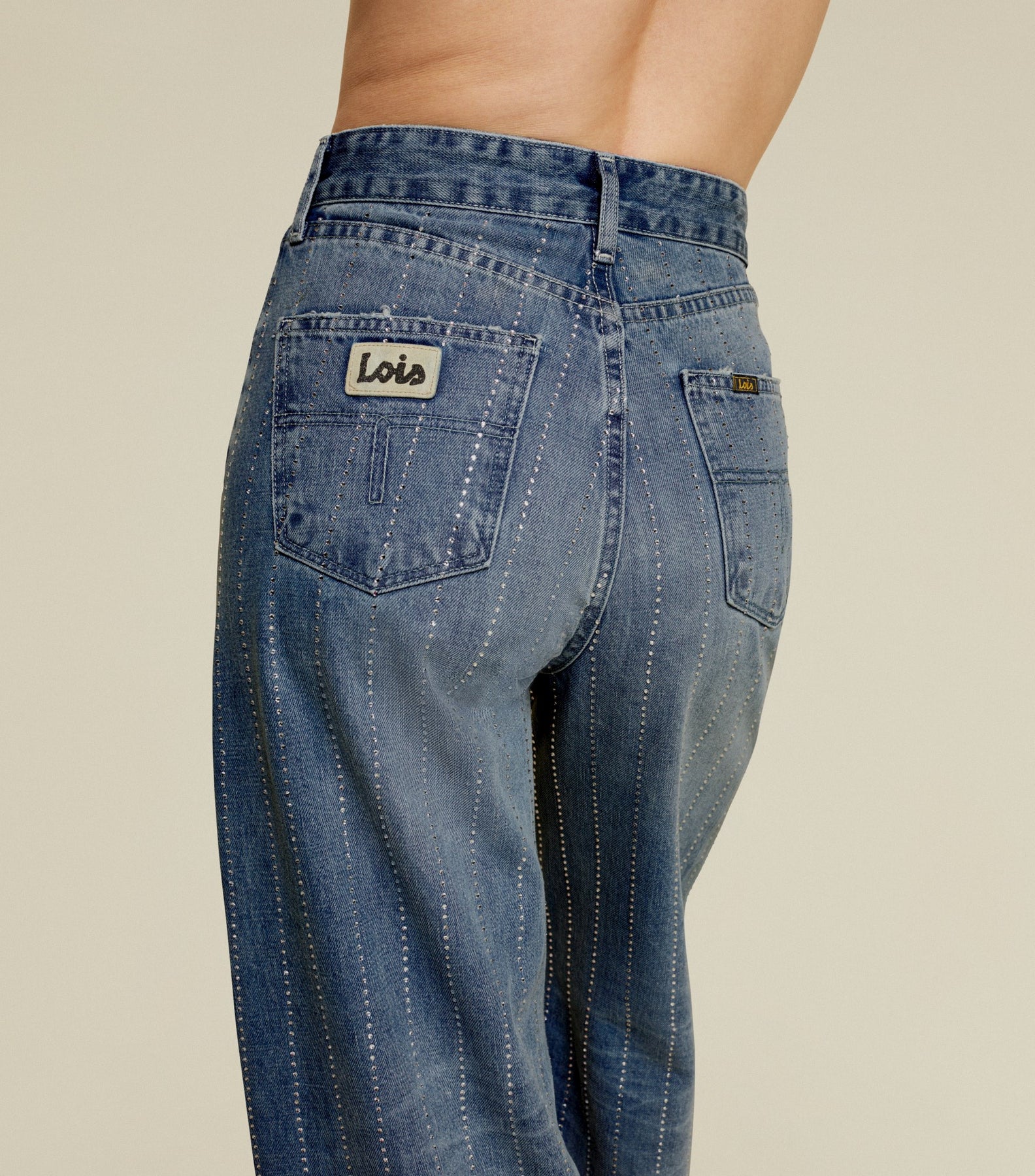 Rosa-R - Denim Crystal - Crystal Stone