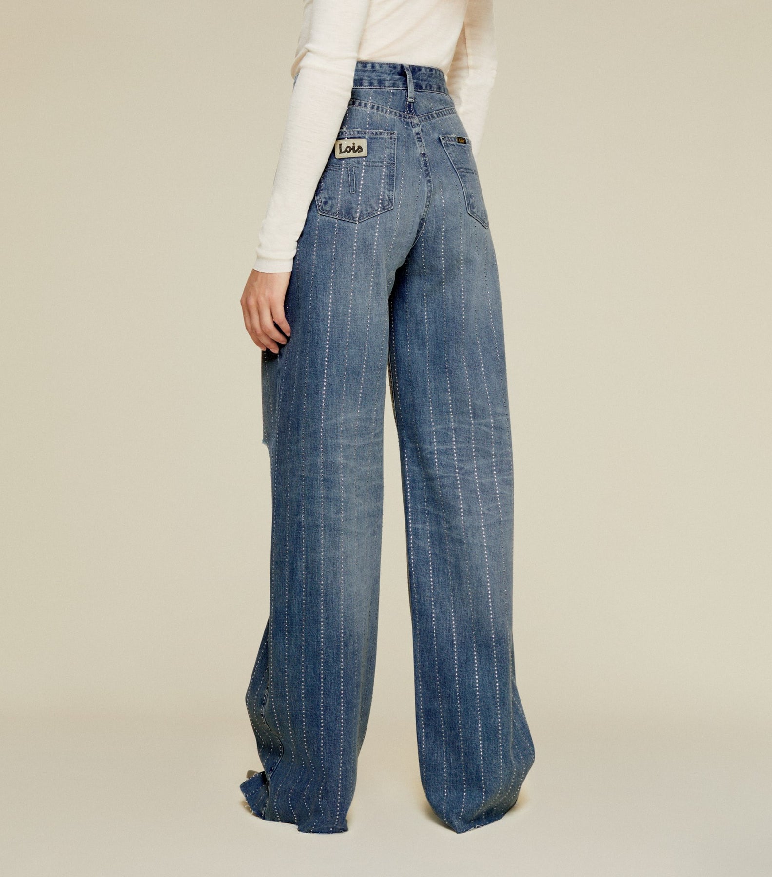 Rosa-R - Denim Crystal - Crystal Stone