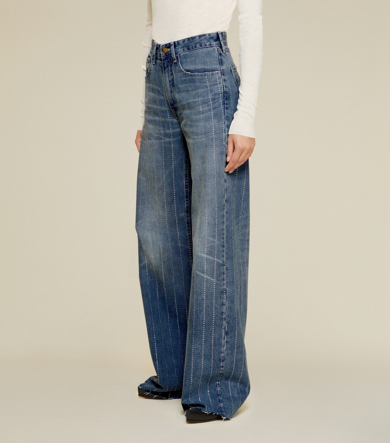 Rosa-R - Denim Crystal - Crystal Stone