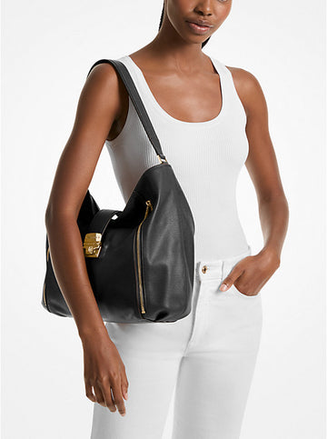 Lg Hobo Shoulder - Black