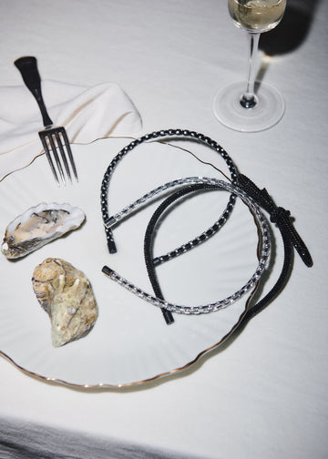 Day Slim Disco Hair Band - Silver
