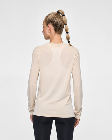 Long Sleeve Direction - Beige