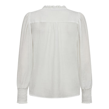 Selmacc Pintuck Shirt - White