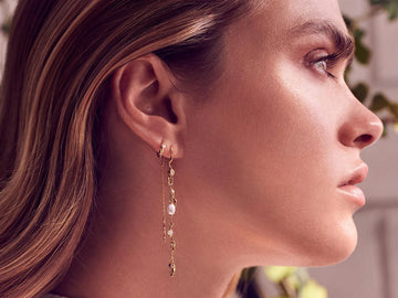Florus Earrings - Gold
