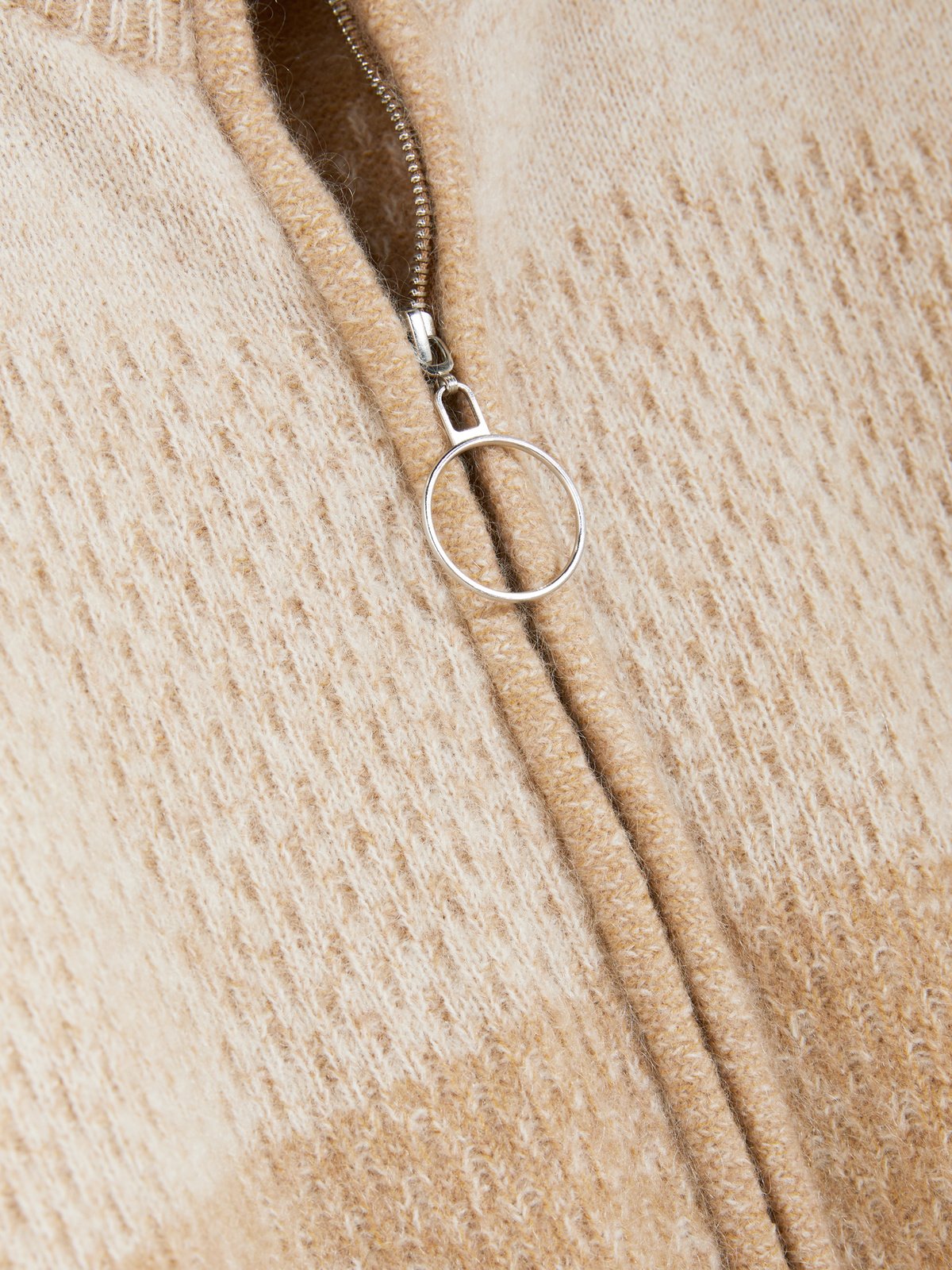 Tine Knit Cardigan - Sand Mix