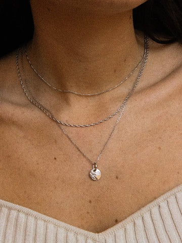 Aspen 50 Necklace Silver