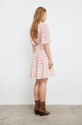 Emelia Dress - Pink Berry Print