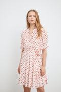 Emelia Dress - Pink Berry Print