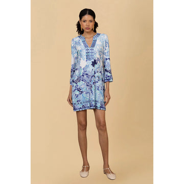 Flannery Dress Hb - Blue