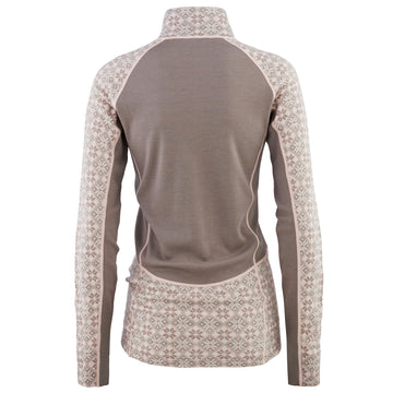 Rose Light Half Zip - Light Warm Grey