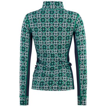 Rose Half Zip - Bright Green