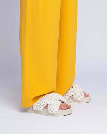 Woven - White
