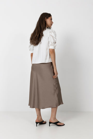 Bovary Skirt - Dark Taupe