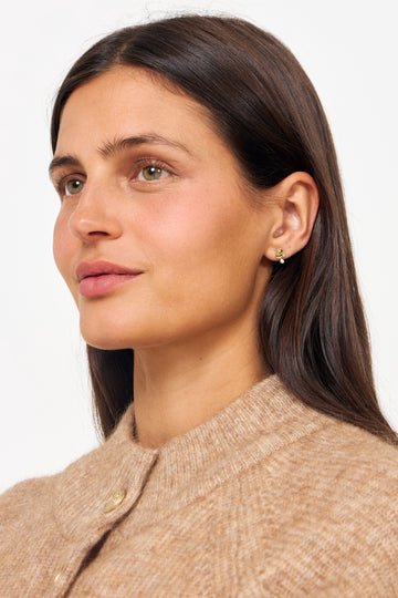 Mio Studs - Gold/Pearl