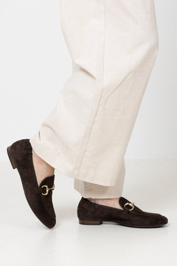 A1918 - Chocolate Brown Suede