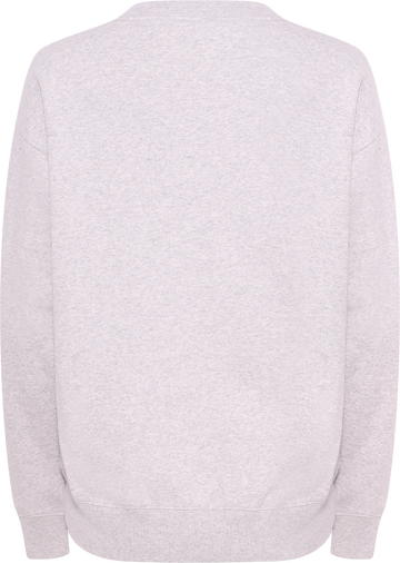 Paris Embroidered Crewneck - Heather Gray