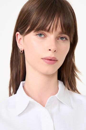 Frame Hoops Small - Silver