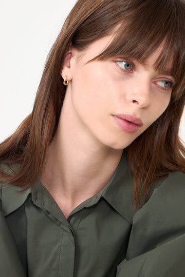Frame Hoops Small - Gold