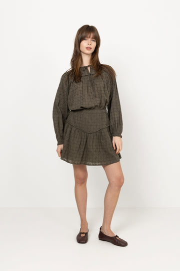 Mynthe Mini Skirt - Tarmac