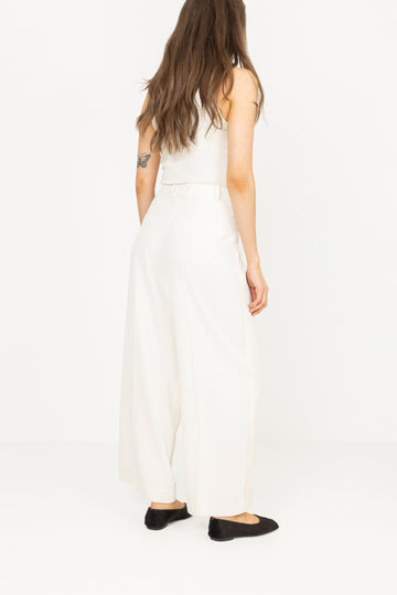 Extra Wide Ellie HW Pant - Egret