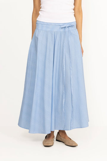 Astrid Skirt - Seaside Stripe