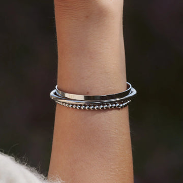 Selma Sleek Bracelet - Silver