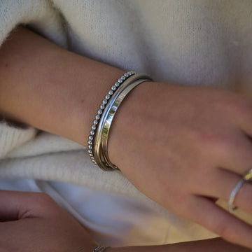 Selma Sleek Bracelet - Silver