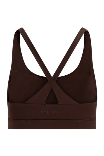 Cloudform® Crossback Sports Bra - Espresso