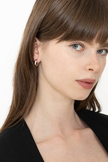 Beck Hoops - Silver