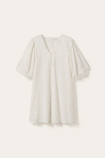 N-Pastis Short Dress - White