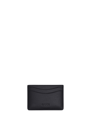 Bou Card Holder Hearts Studs - Black