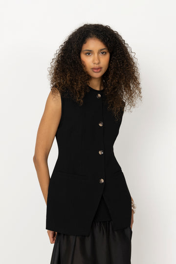 Balina Vest - Black
