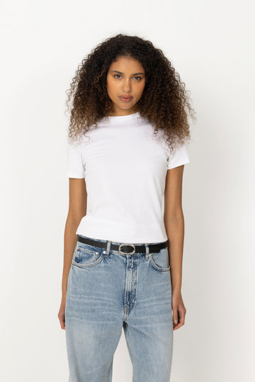 Small Signature Link Belt - Black Pebbled