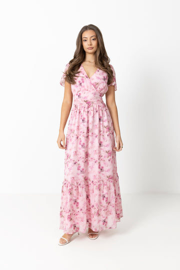 Dorothea Maxi Dress - Pink