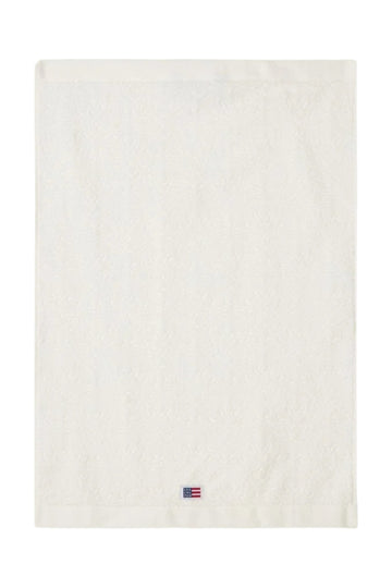 Velour Jacquard Ornament Towel 70X130 - Snow White