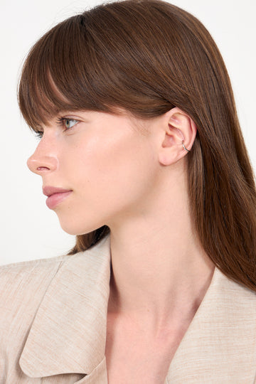 Curl Earcuff Small - Silver