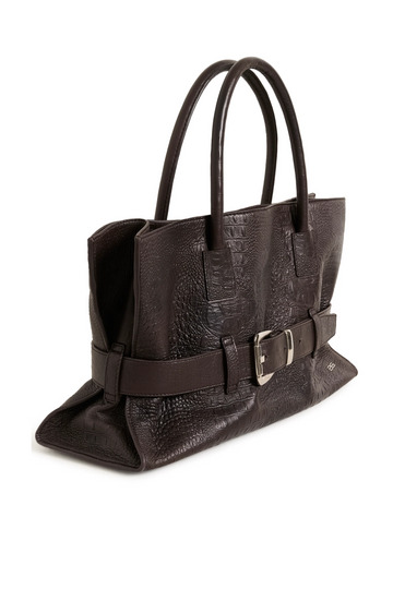 Gzcrolina Bag - Ganache Croco