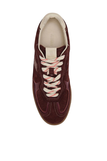 Tb.490 Rife Leather Sneakers - Burgundy Cream