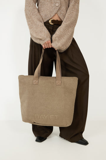 Day Woolen Bag - Chocolate Chip