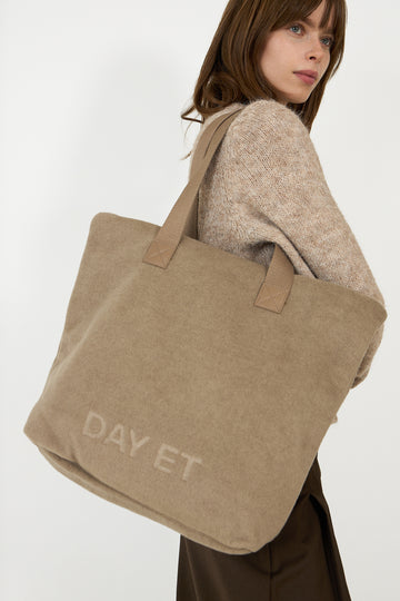 Day Woolen Bag - Chocolate Chip