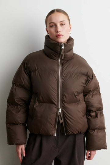 Riya Puffer Jacket - Demitasse