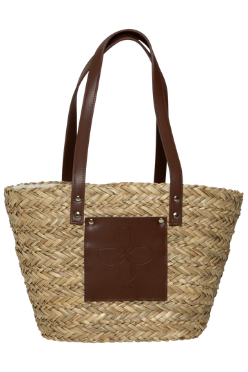 Beate Leather Sunny Bag - Dark Brown