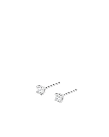 Studs Earrings 6mm - Silver