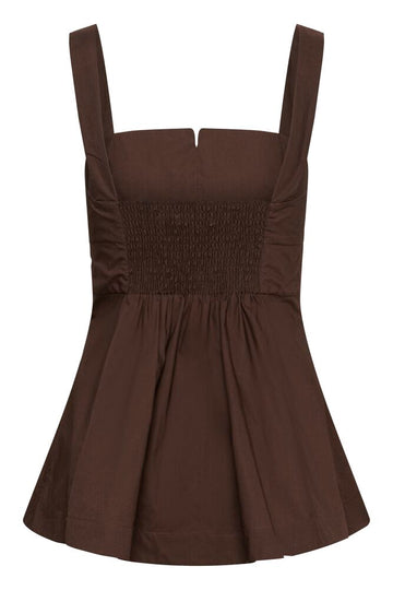 Raveniw Top - Coffee Bean
