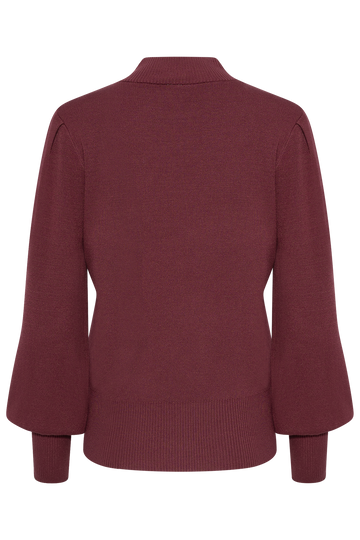 Yasfonny Ls Knit Pullover S. Noos - Fig