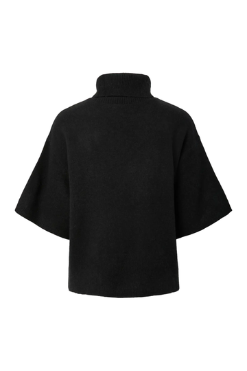 Yasemila 2/4 Wool Knit Pullover S. Noos - Black