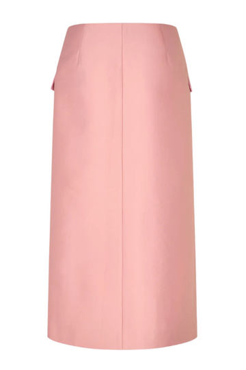 Pencil Midi Skirt - Haze Pink